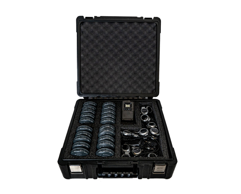 CAS-325 Economy  Carrying Case for 25 R-120 Enersound Receivers