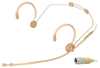 MIC-550SHU Professional Headset Microphone for Shure Wireless Systems. Beige.