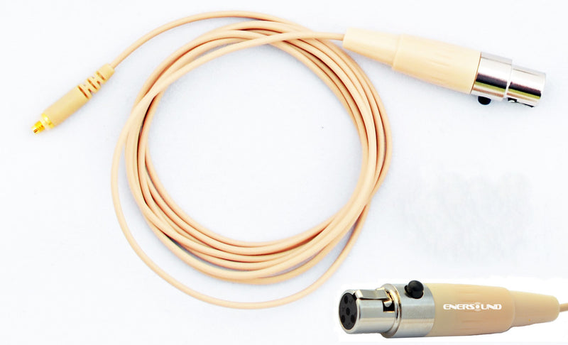 Cable Assembly for MIC-400 with TA4 female connector for Shure Body Pack Transmitters