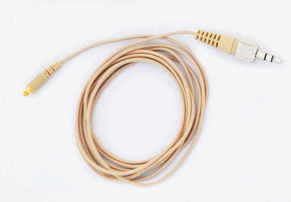 Cable Assembly for MIC-400 with 3.5 mm Stereo Locking Connector For Sennheiser Wireless Transmitter