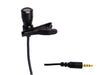 LAV-100APP Professional Lavalier Microphone with 3.5mm TRRS connector for Apple I-Phones and I-Pads.