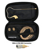MIC-400AT Professional Miniature Earset / Headset Microphone compatible with Audio-Technica Wireless Systems. Beige.