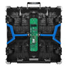 Indoor LED Wall Screen with Mounting System - Front-Serviceable Magnetic Modules - P2.97mm - 13.1ft x 6.5ft - 32 panels 500x500
