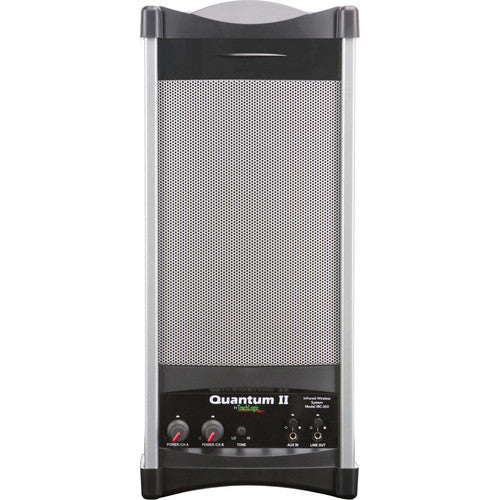 TeachLogic IRC-360 Quantum II Active Column Speaker with IR Receivers for Two Wireless Mics