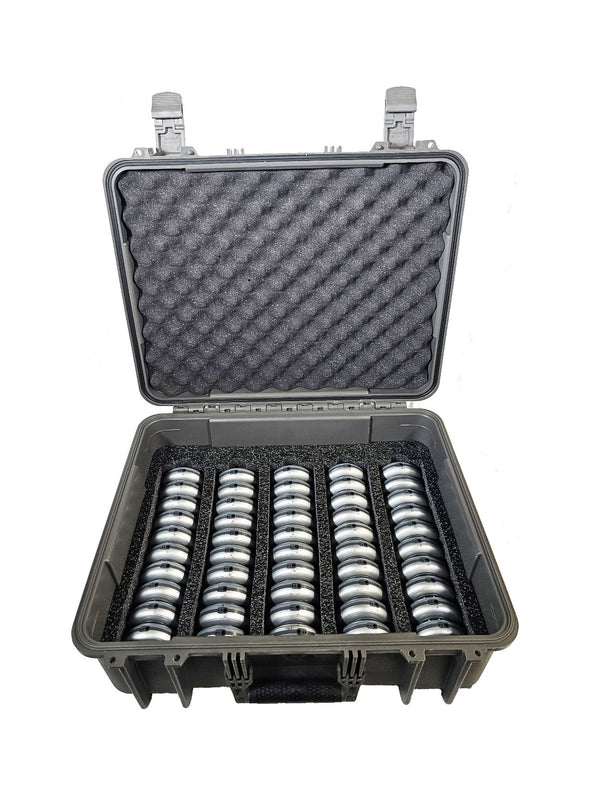 50-Person Professional Simultaneous Interpretation System for 3 Languages with Full Relay Capabilities