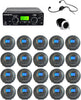 Enersound 20-Person Interpretation Translation System - US-Based 3-Year Warranty and Free Phone Support - Ideal for Church Schools Presentations Conferences.