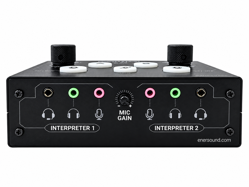 Enersound IC-50 Bilingual Interpreter Console