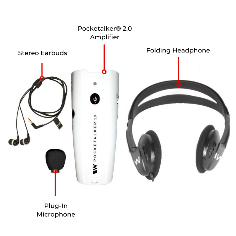 Williams AV Pocketalker 2.0 Personal Amplifier