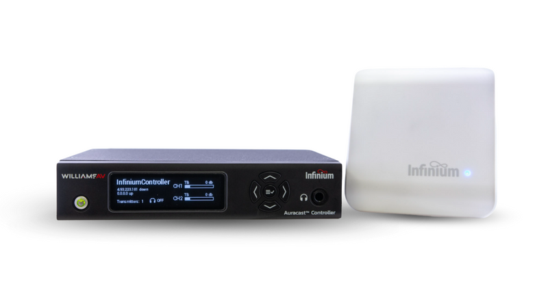 Williams AV Infinium™ Auracast™ Controller and Transmitter