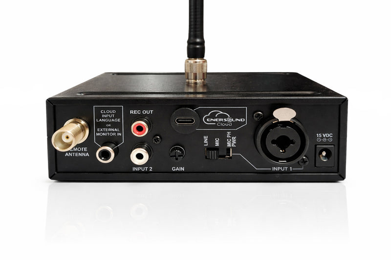 Enersound T500-Cloud FM Transmitter with USB input for Enersound Cloud 72-76 MHz (Limited Lifetime Warranty)