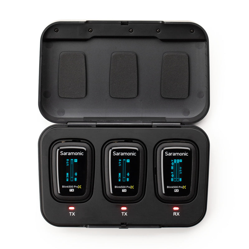 Blink 500 ProX B2 2-Person Wireless 2.4GHz Clip-On Microphone System with Lavaliers
