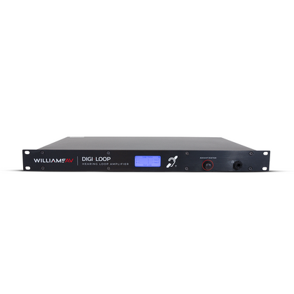 Williams AV Induction loop amplifier with network control and Dante digital inputs