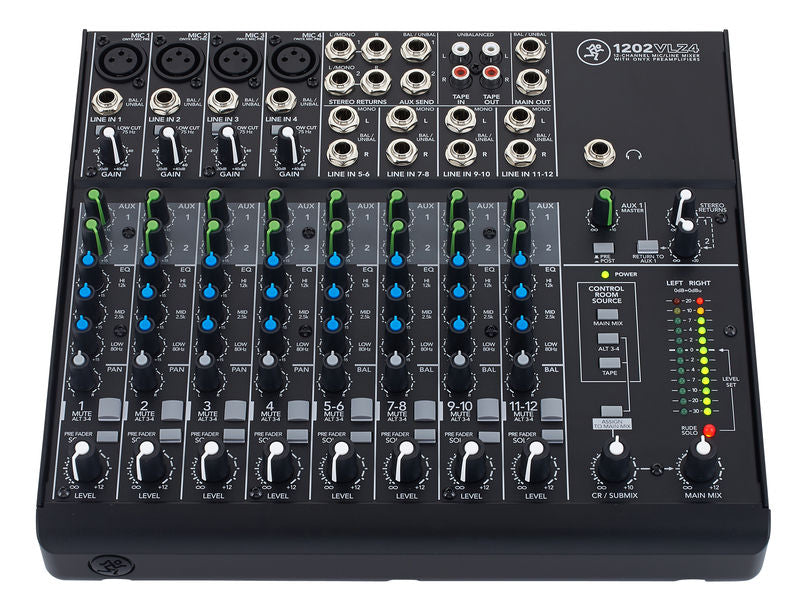 Mackie 1202VLZ4 12-Channel Compact Mixer