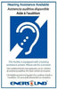 4-Person Enersound Assistive Listening System with ADA Plaque (3-Year Warranty)