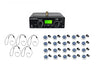 20-Person Assistive Listening System with Neckloops and ADA Plaque (Limited Lifetime Warranty)