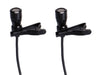LAV-100BUN Professional Lavalier Microphones with 3.5mm TRRS Plug compatible with Android/Apple Cell Phones and Tablets (2-Pack)