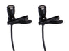 LAV-100BUN Professional Lavalier Microphones with 3.5mm TRRS Plug for Android/Apple Cell Phones and Tablets (2-Pack)