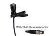 LAV-100SHU Lavalier - Lapel Microphone compatible with Shure Wireless Systems