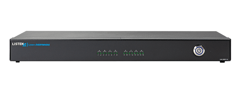 Listen EVERYWHERE 16 Channel Server