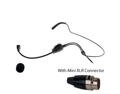 MIC-200MXL Headband Microphone for Samson/AKG Bodypack Systems