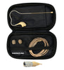 MIC-400AT Professional Miniature Earset / Headset Microphone compatible with Audio-Technica Wireless Systems. Beige.