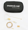 MIC-400AT Professional Miniature Earset / Headset Microphone compatible with Audio-Technica Wireless Systems. Beige.