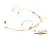 MIC-500 Professional Headset Microphone for  Wireless Systems with 3.5 Mono Connector. Beige.