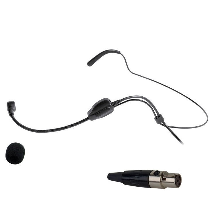 Shure Headset Microphone Hands-Free Audio for Shure Wireless Systems