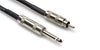 5 feet  1/4 Inch TS plug to RCA male premium cable to connect Enersound T-500 external Monitor to PA System