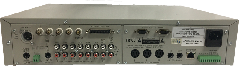 Taiden Conference Control Unit - HCS-3600MAP2 (Open box sale)