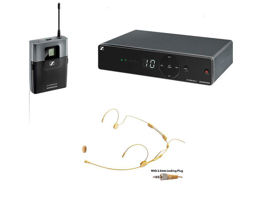 Sennheiser XSW 1-Cl1 wireless headset microphone bundle (w/ MIC550SEN)