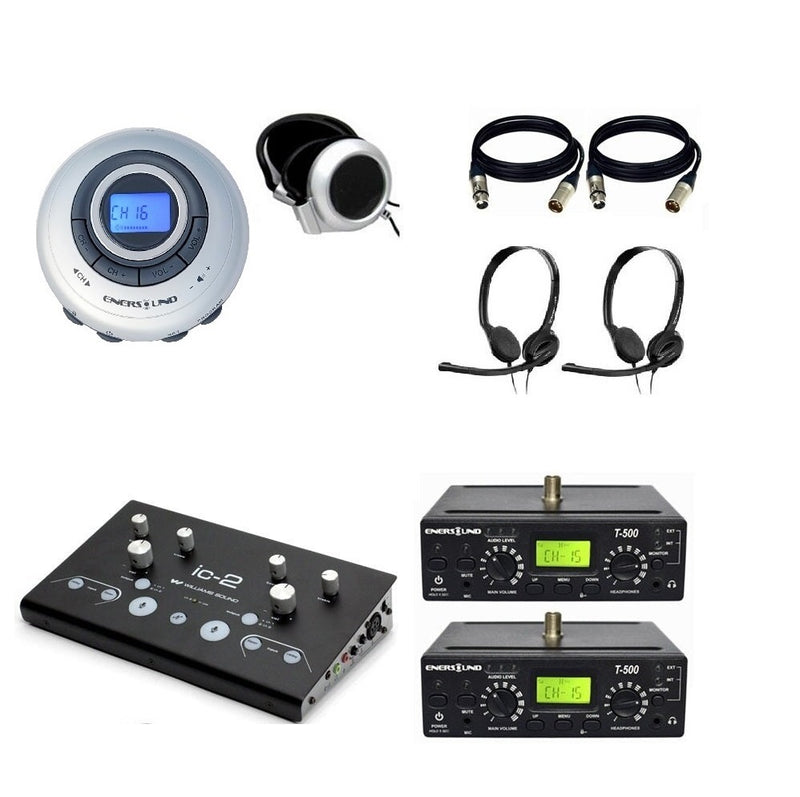 50-Person Professional (Two-Way) Bilingual Simultaneous Interpretation System