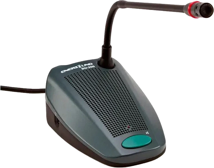 Enersound DU-300 delegate unit with gooseneck microphone